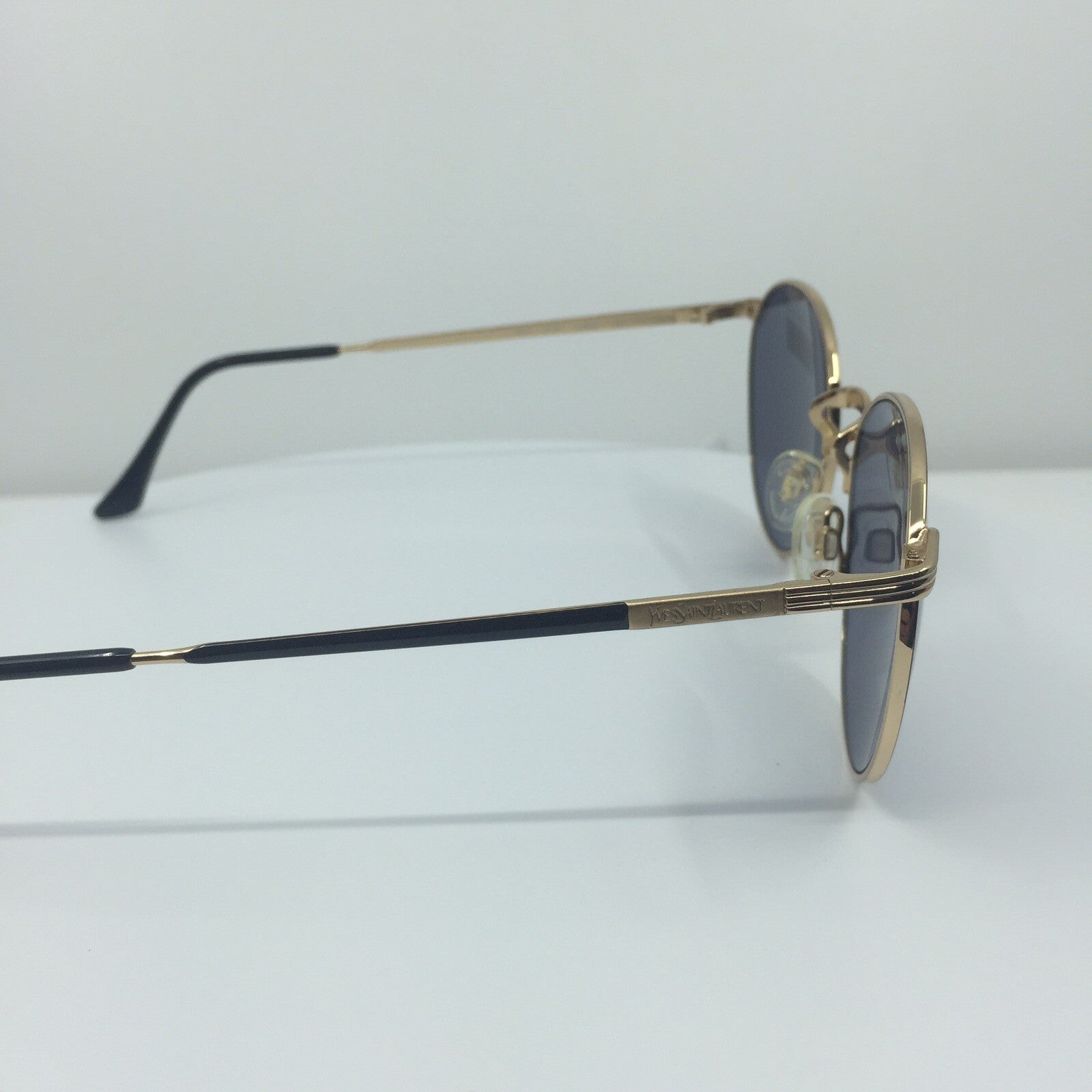Vintage Saint Laurent YSL 6017 Black Sunglasses - Super Vision Optical