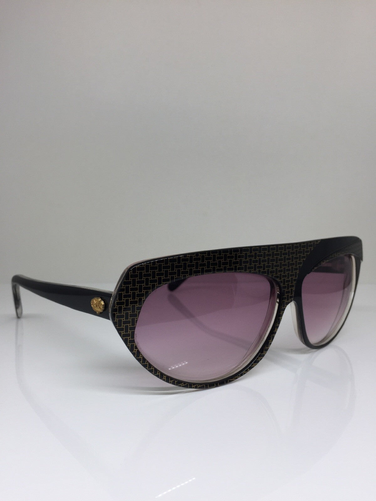 Vintage Stendhal N/A Black Sunglasses - Super Vision Optical