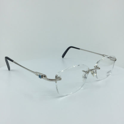 Vintage Fred Lunettes Alaska Prestige F5 Silver Eyeglasses - Super Vision Optical