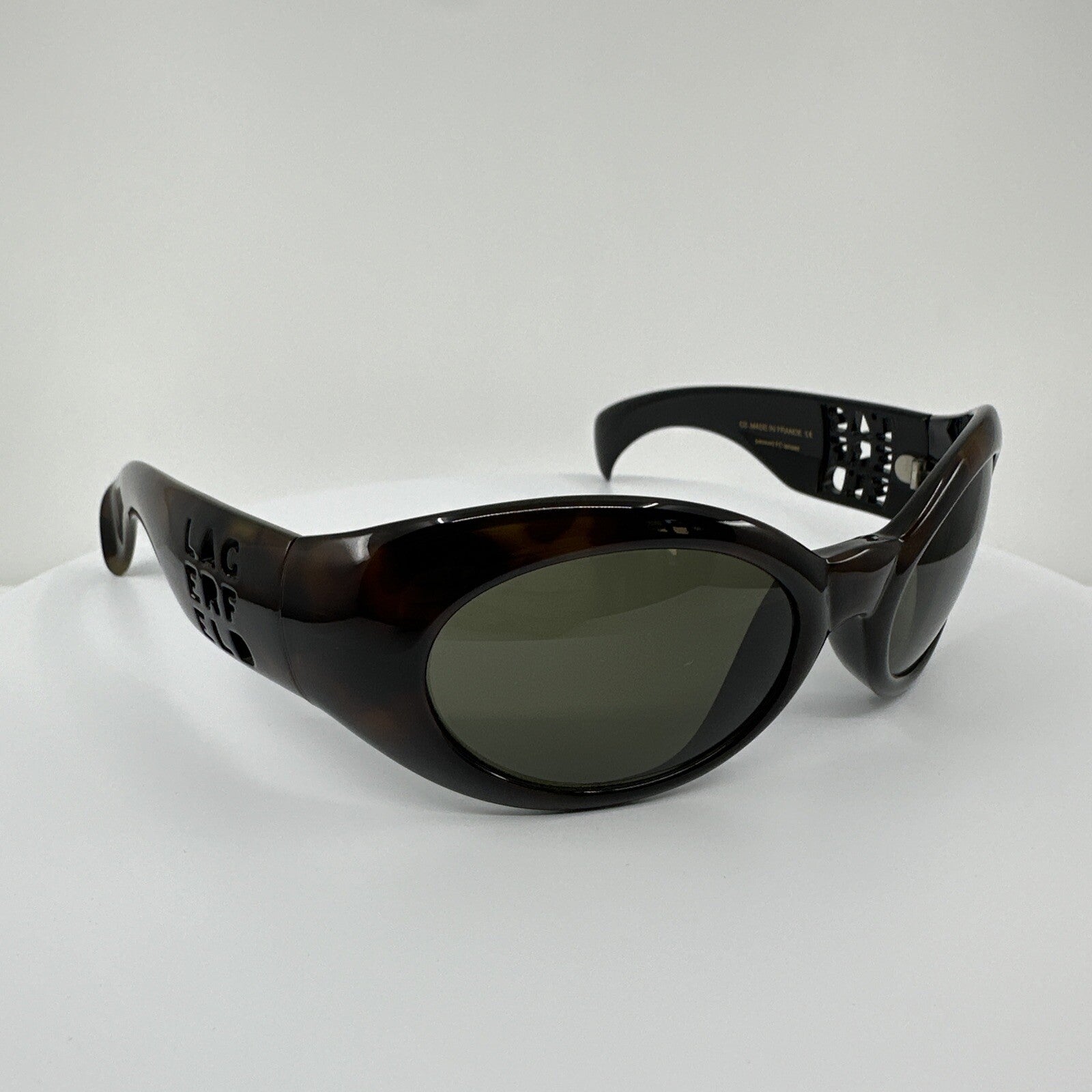 Vintage Karl Lagerfeld 4114 Tortoise Sunglasses - Super Vision Optical