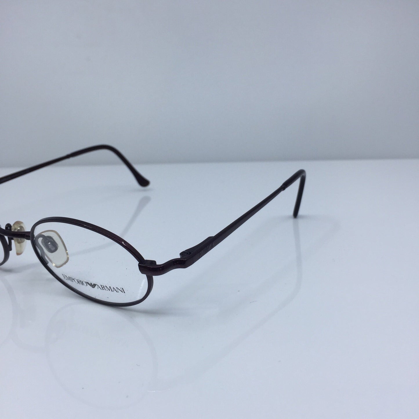 Vintage Emporio Armani EA 077 Red Eyeglasses - Super Vision Optical