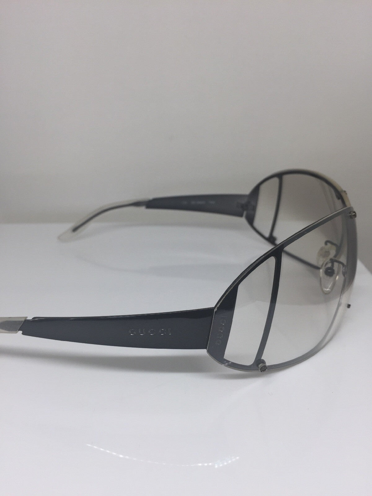 Vintage Gucci GG 1652/S Gunmetal Sunglasses - Super Vision Optical