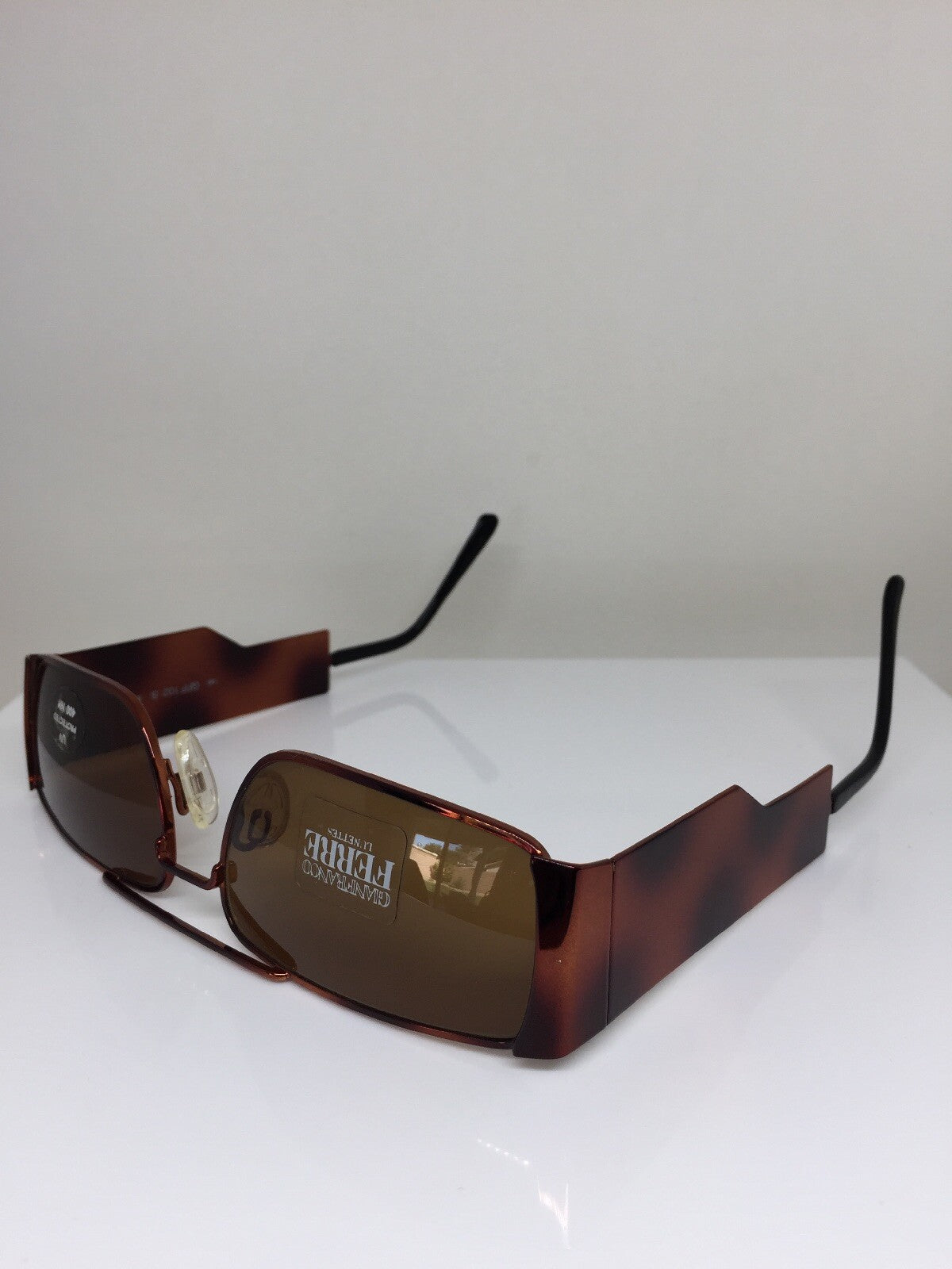 Vintage Gianfranco Ferre GFF 102-S Brown Sunglasses - Super Vision Optical