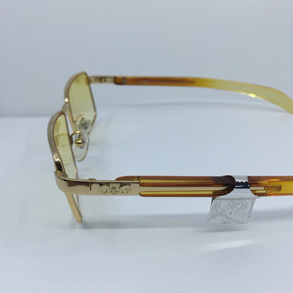 Vintage Dolce & Gabbana DG 2050 Gold Sunglasses - Super Vision Optical