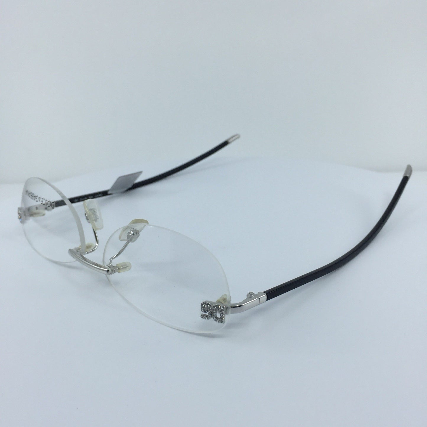 Vintage Dolce & Gabbana DG 671 Silver Eyeglasses - Super Vision Optical