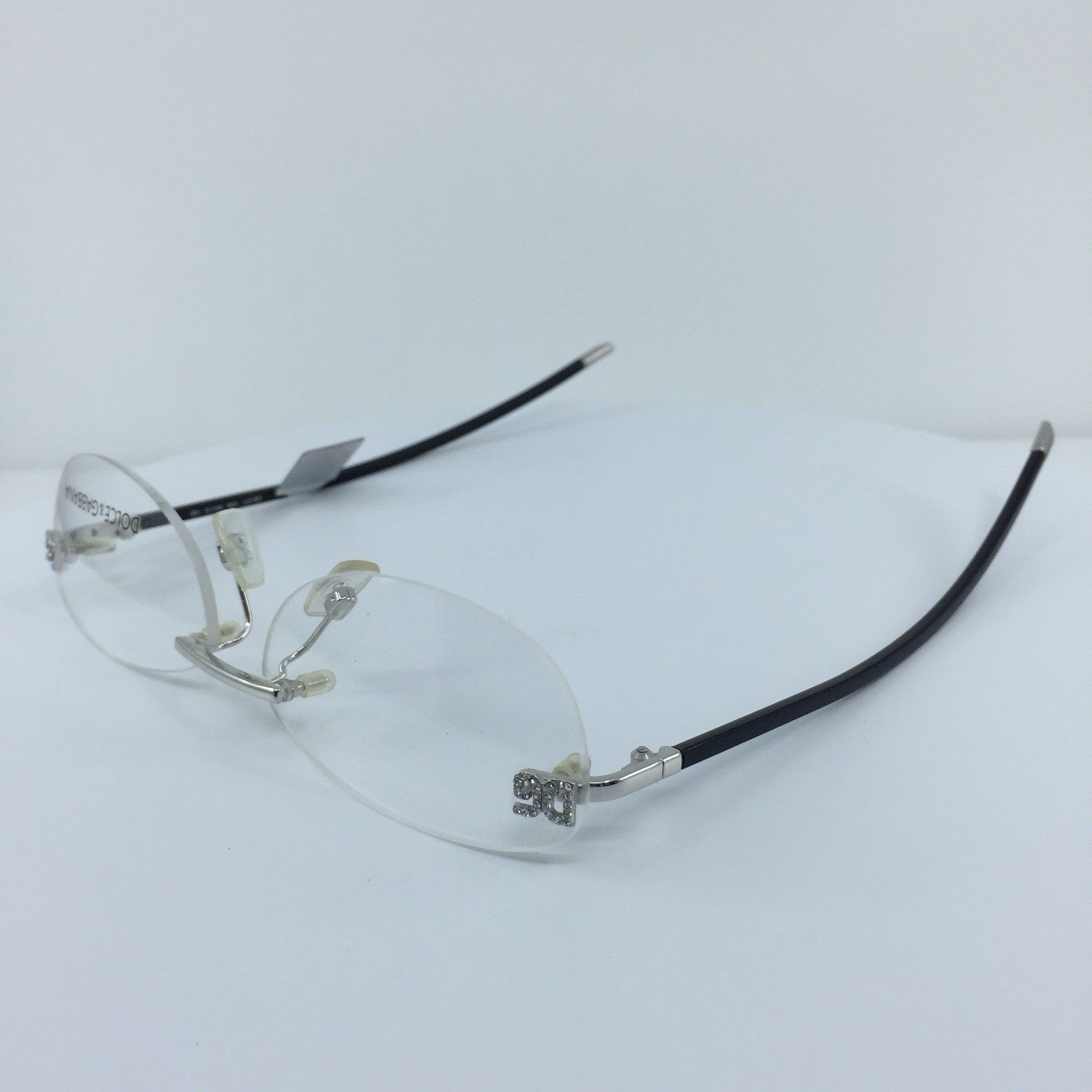 Vintage Dolce & Gabbana DG 671 Silver Eyeglasses - Super Vision Optical