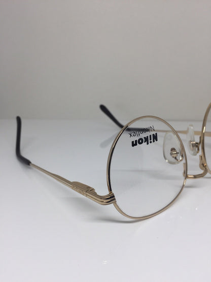 Vintage Nikon NK 4526 Gold Eyeglasses - Super Vision Optical