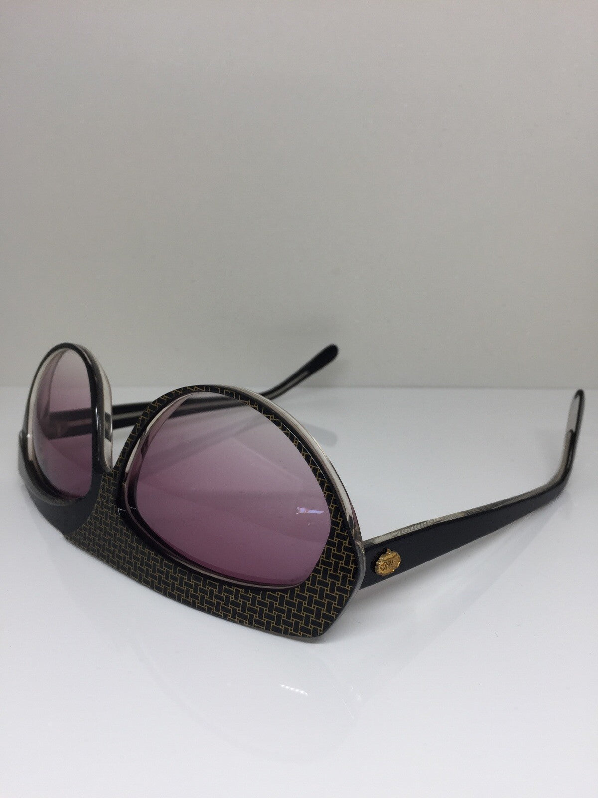 Vintage Stendhal N/A Black Sunglasses - Super Vision Optical
