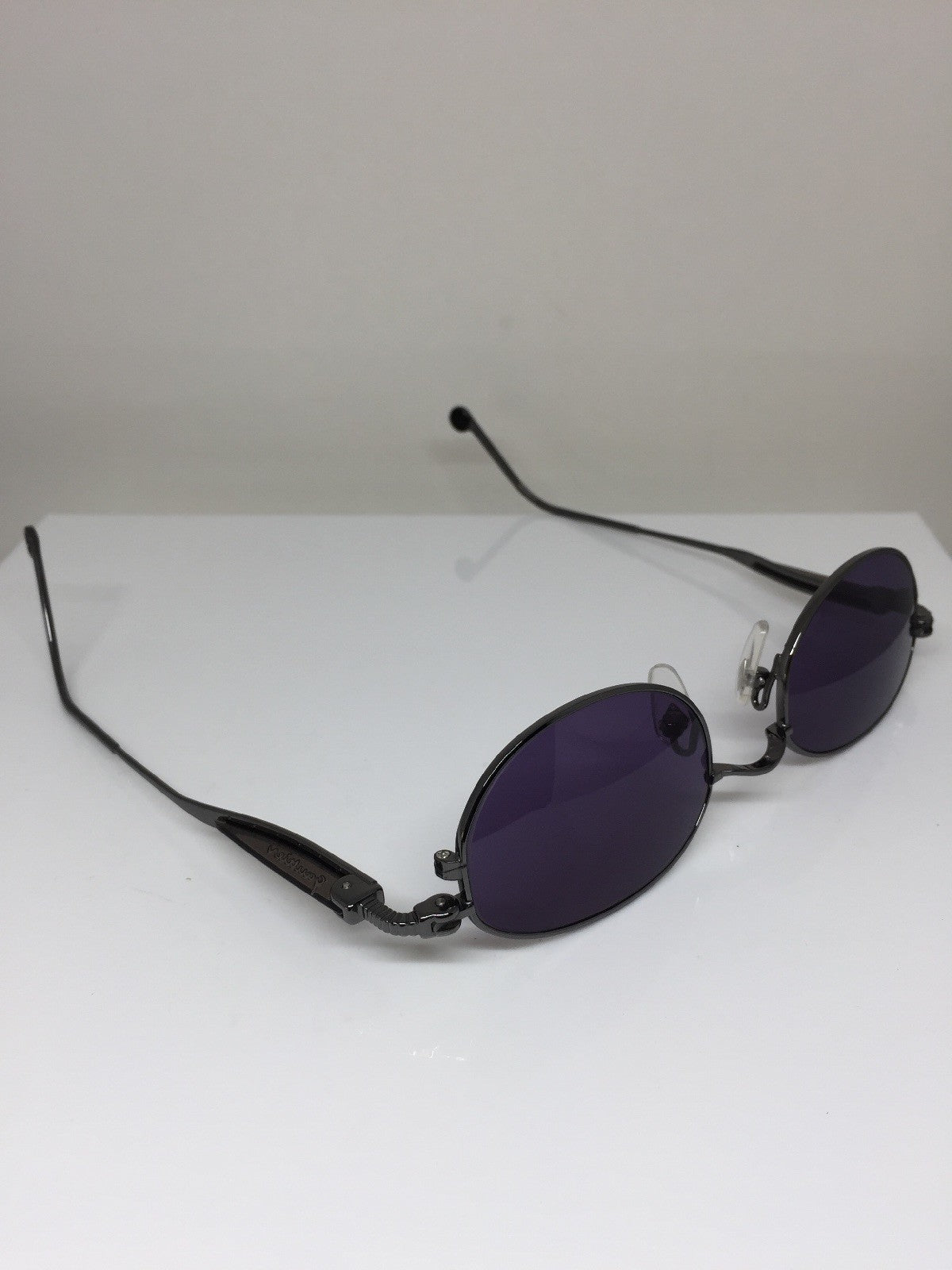 Vintage Jean Paul Gaultier JPG 56-8103 Gunmetal Sunglasses - Super Vision Optical