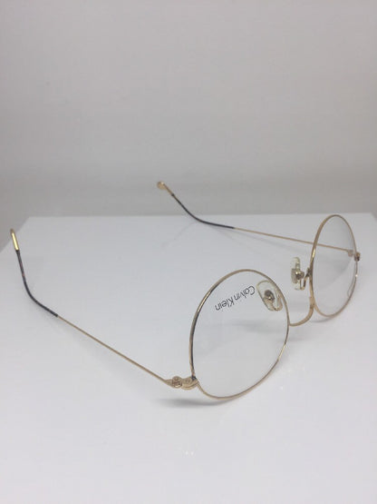 Vintage Calvin Klein CK 114 Gold Sunglasses - Super Vision Optical