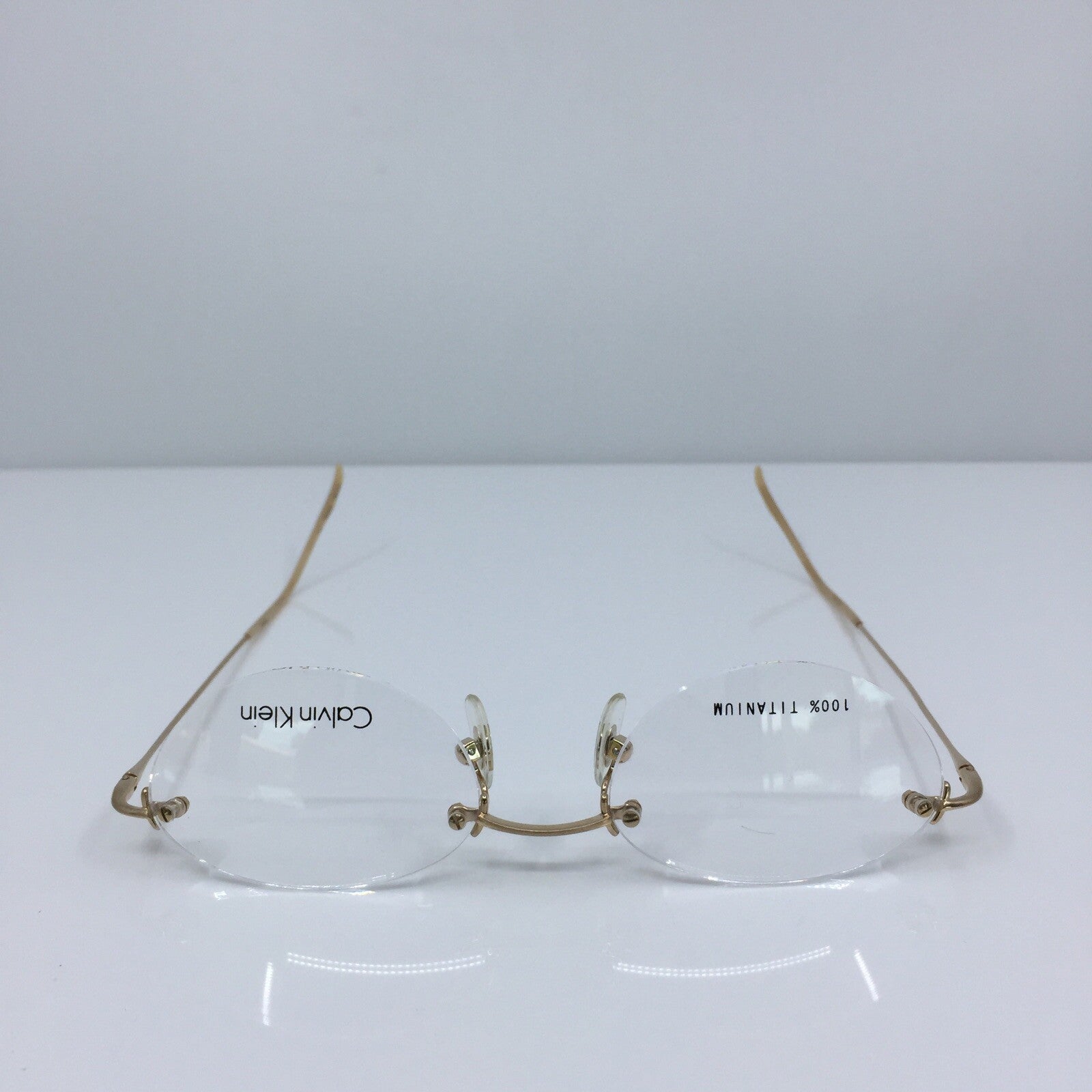 Vintage Calvin Klein CK 520 Gold Sunglasses - Super Vision Optical