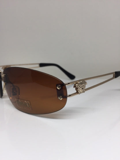 Vintage Versace X53 Gold Sunglasses - Super Vision Optical