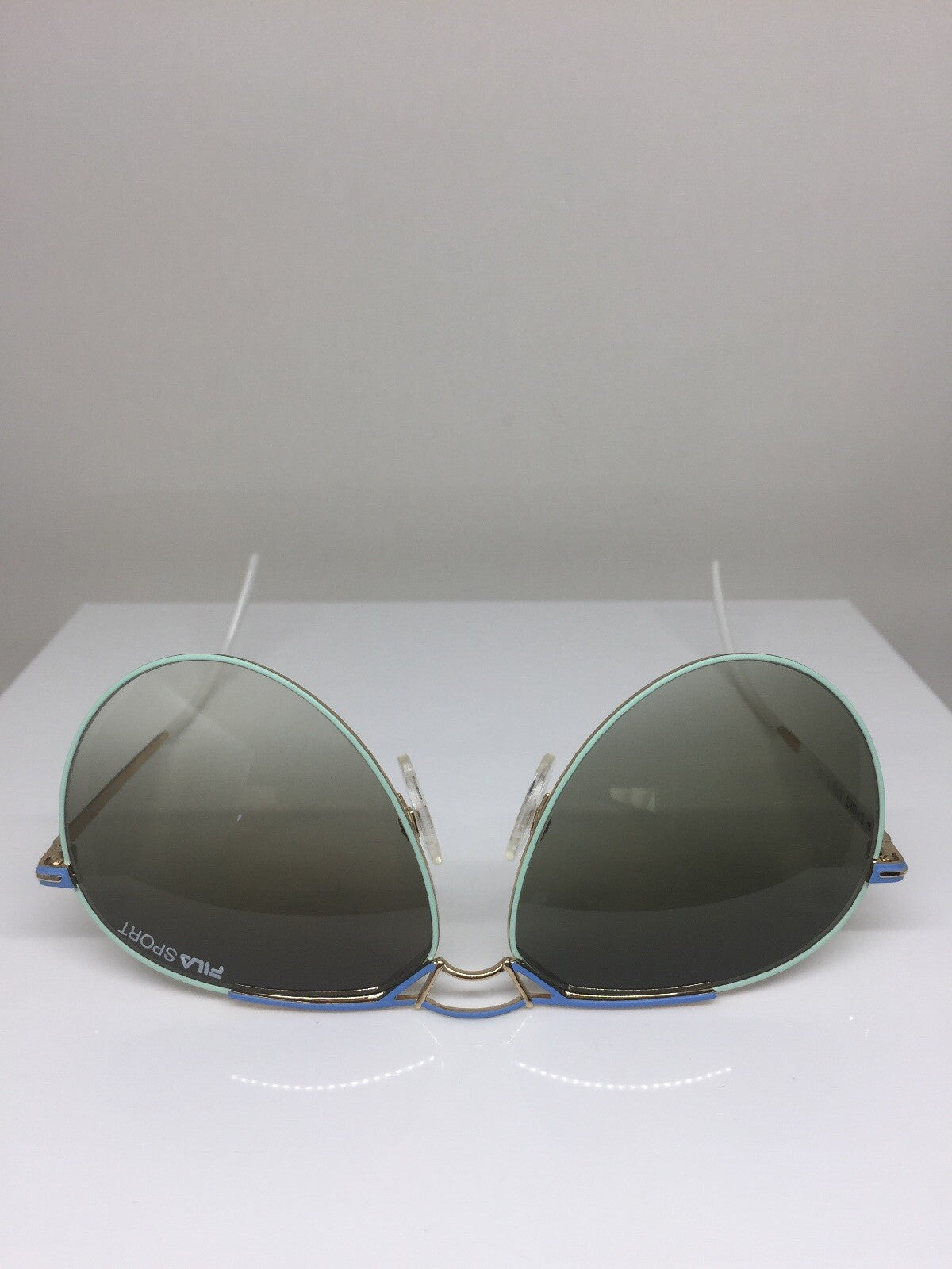 Vintage Fila Sport FILA 8802 Blue Sunglasses - Super Vision Optical