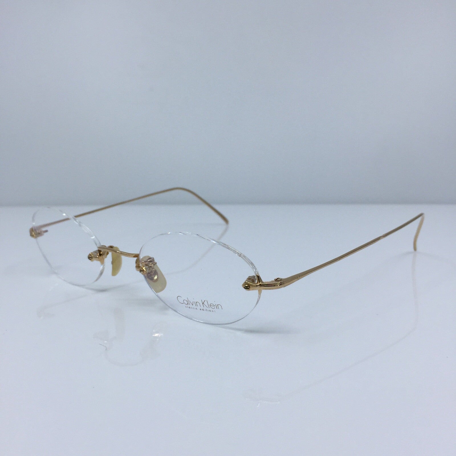 Vintage Calvin Klein CK CLASSIC EDITIONS C9 Gold Sunglasses - Super Vision Optical