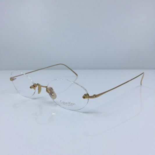 Vintage Calvin Klein CK CLASSIC EDITIONS C9 Gold Sunglasses - Super Vision Optical