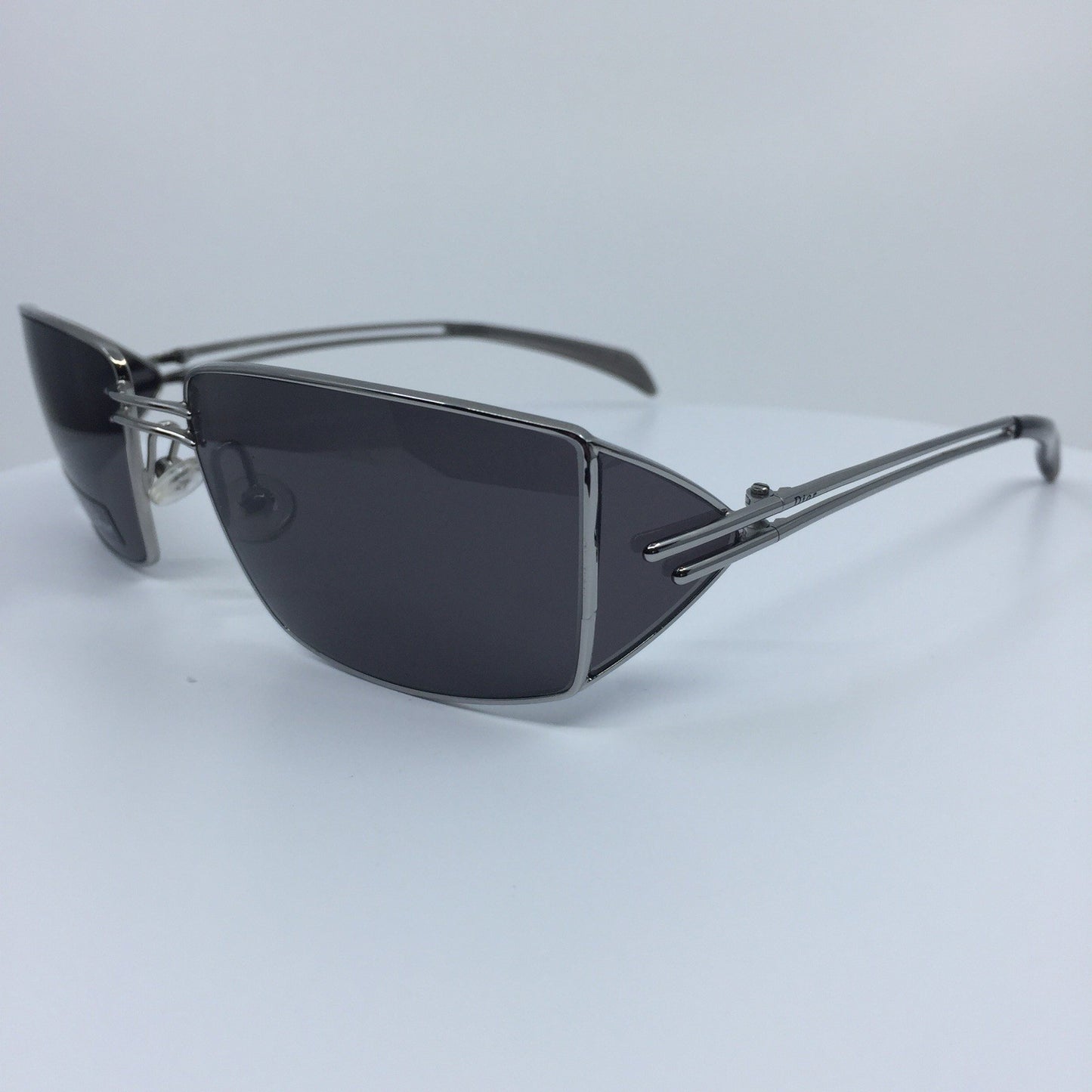 Vintage Christian Dior CD Dior Macho Silver Sunglasses - Super Vision Optical