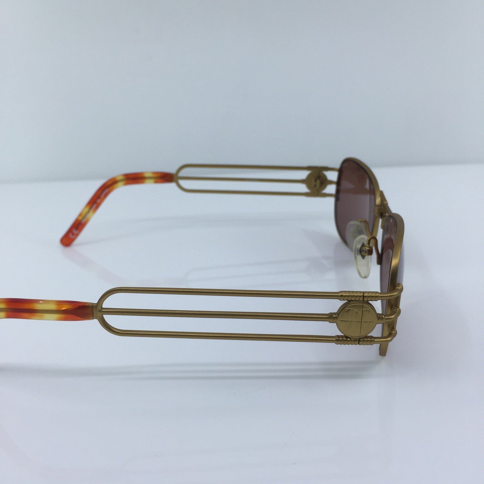 Vintage Jean Paul Gaultier JPG 58-5107 Gold Sunglasses - Super Vision Optical