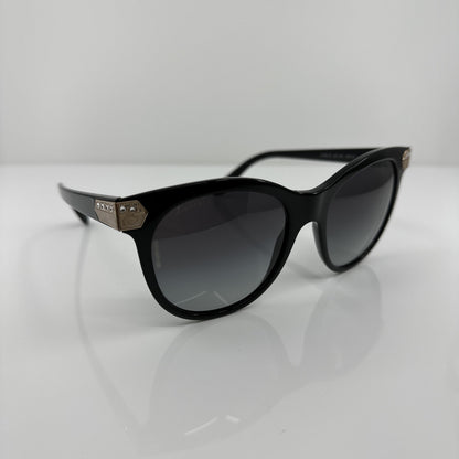 Vintage Bvlgari Bulgari 8185-B Black Sunglasses - Super Vision Optical