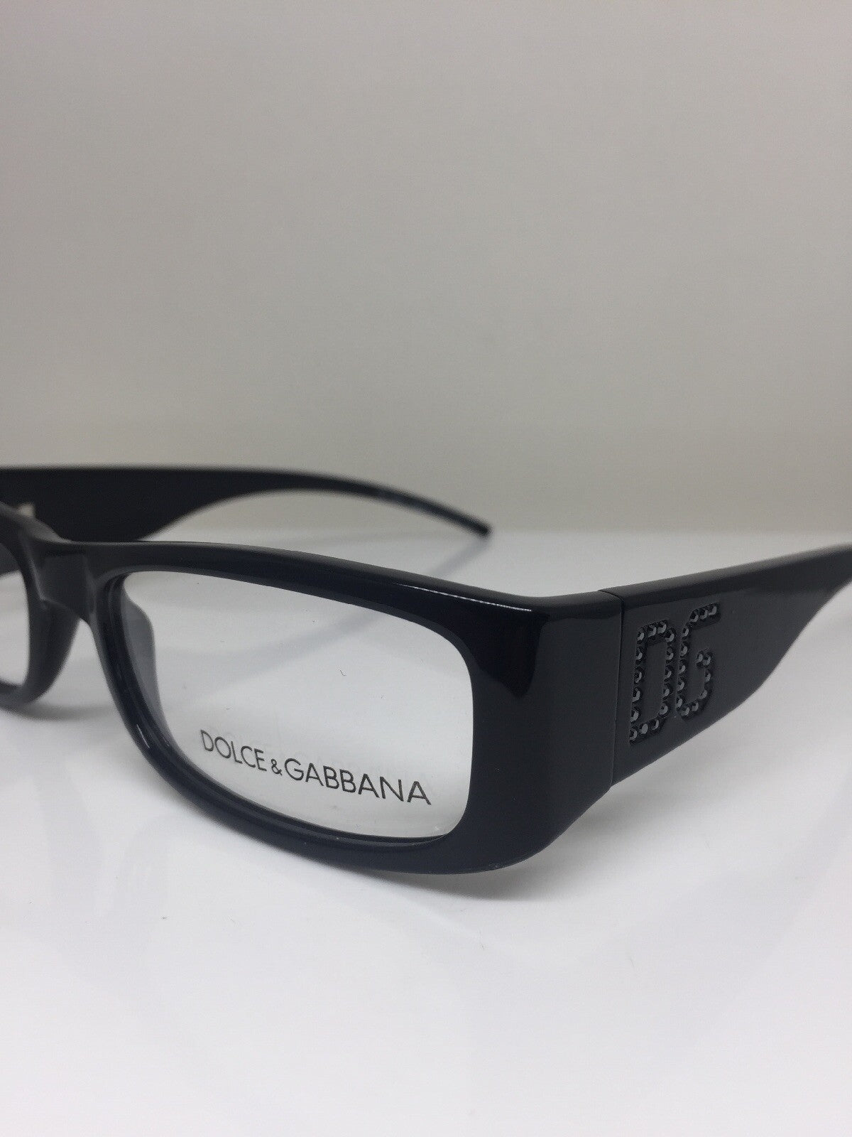 Vintage Dolce & Gabbana DG 494 Black Eyeglasses - Super Vision Optical