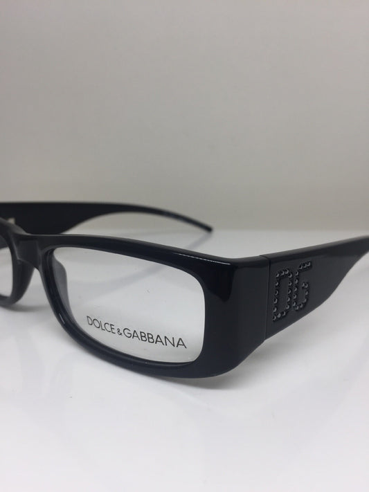 Vintage Dolce & Gabbana DG 494 Black Eyeglasses - Super Vision Optical