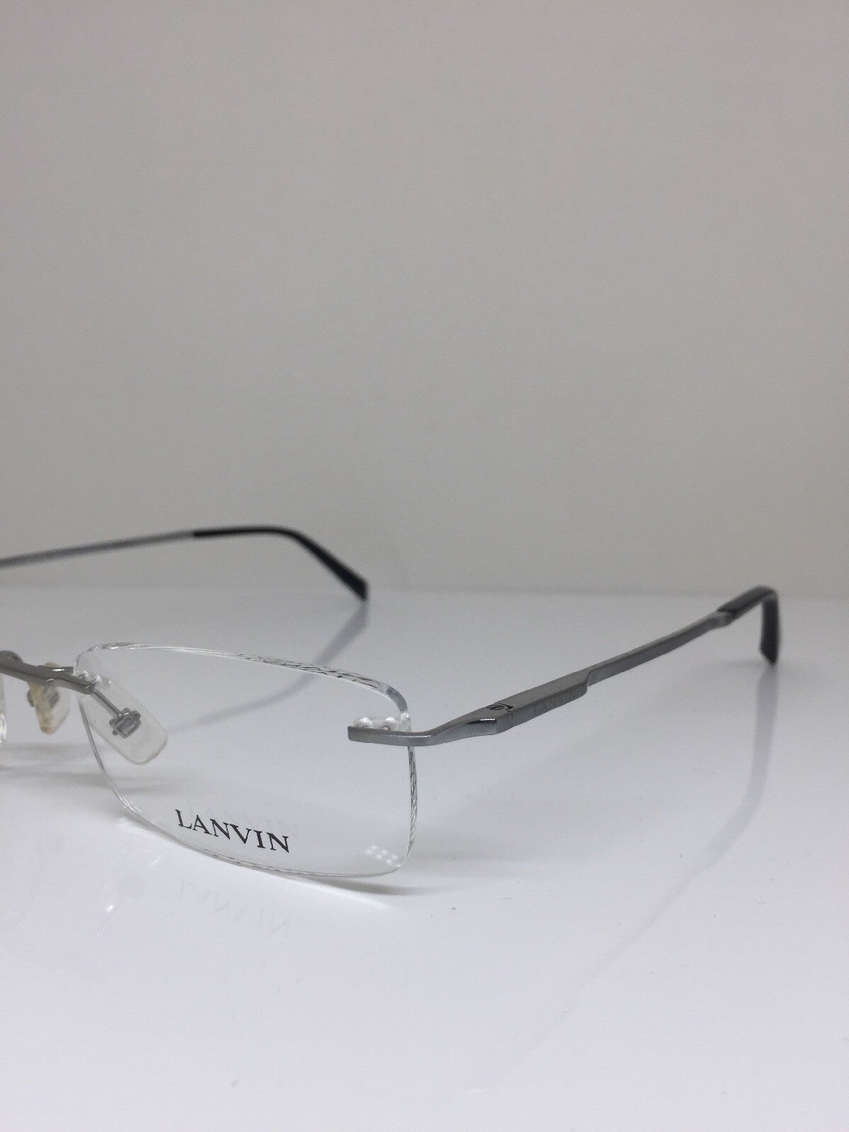 Vintage Lanvin LV 3105 Silver Eyeglasses - Super Vision Optical
