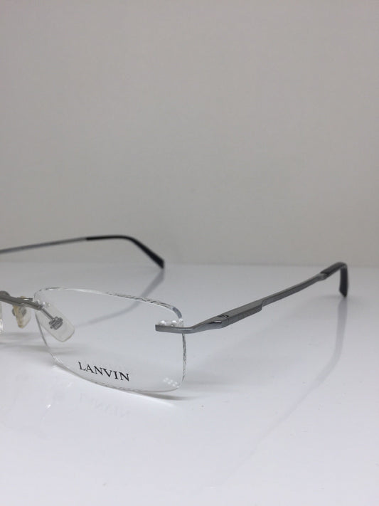 Vintage Lanvin LV 3105 Silver Eyeglasses - Super Vision Optical