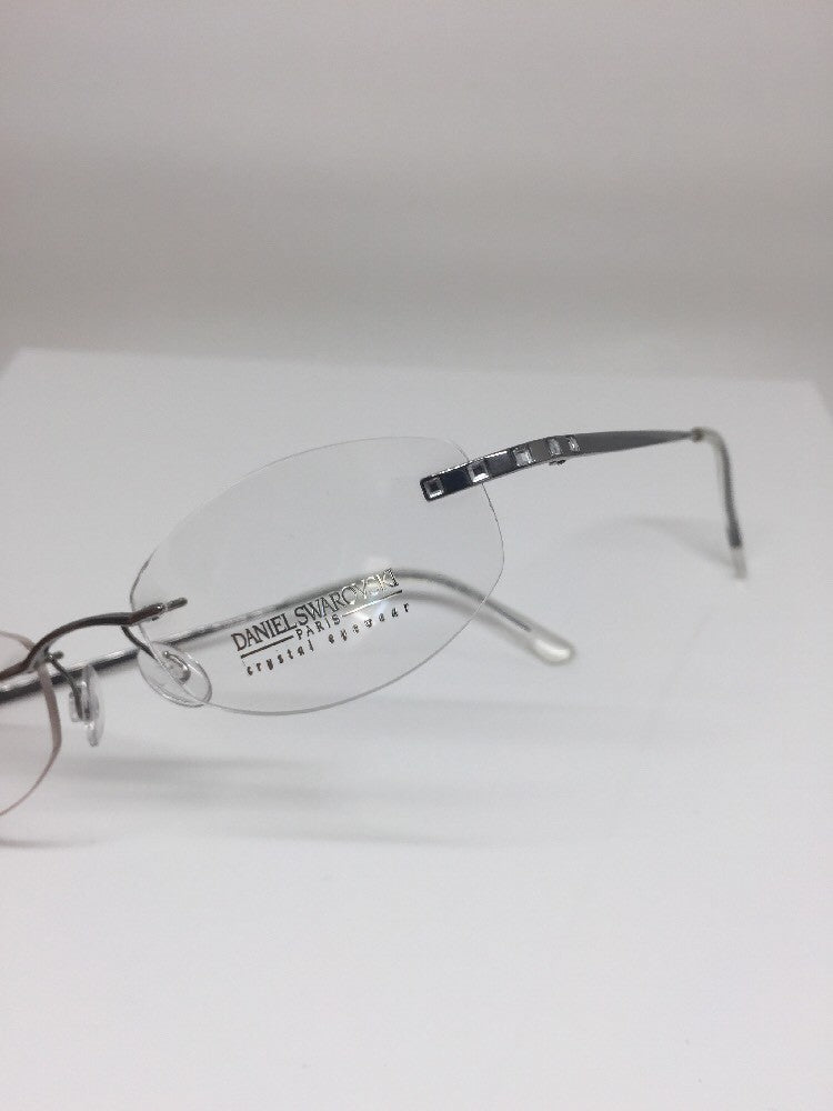 Vintage Daniel Swarovski S 058 Silver Sunglasses - Super Vision Optical