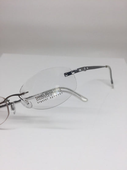 Vintage Daniel Swarovski S 058 Silver Sunglasses - Super Vision Optical