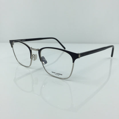 Vintage Saint Laurent SL 224 Silver Eyeglasses - Super Vision Optical