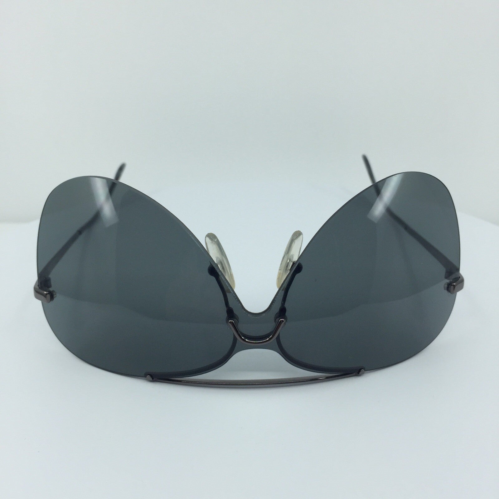 Vintage Dior Christian Dior Aviator Gunmetal Sunglasses - Super Vision Optical