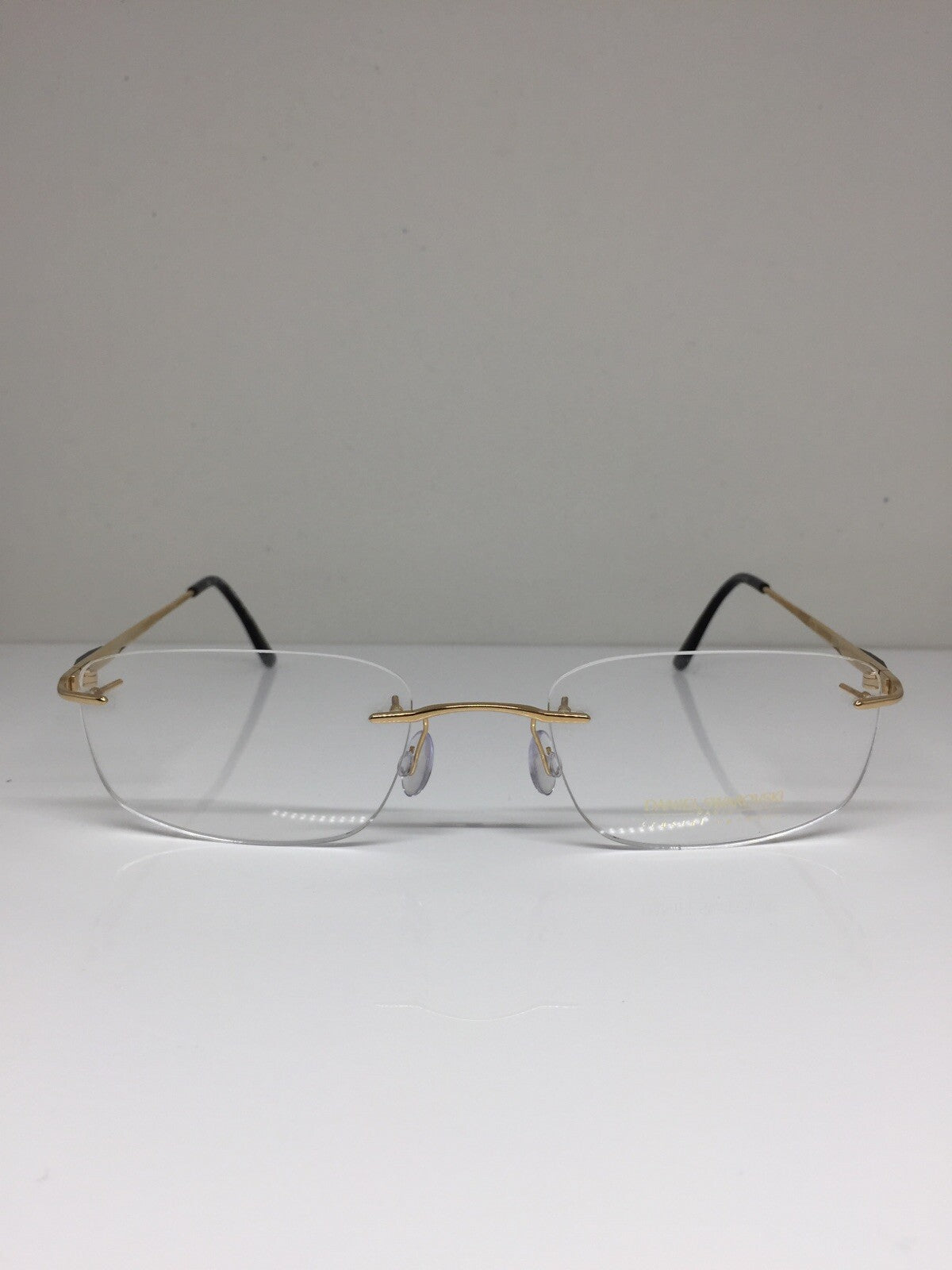 Vintage Daniel Swarovski S065/20 6051 55/21 Gold Eyeglasses - Super Vision Optical