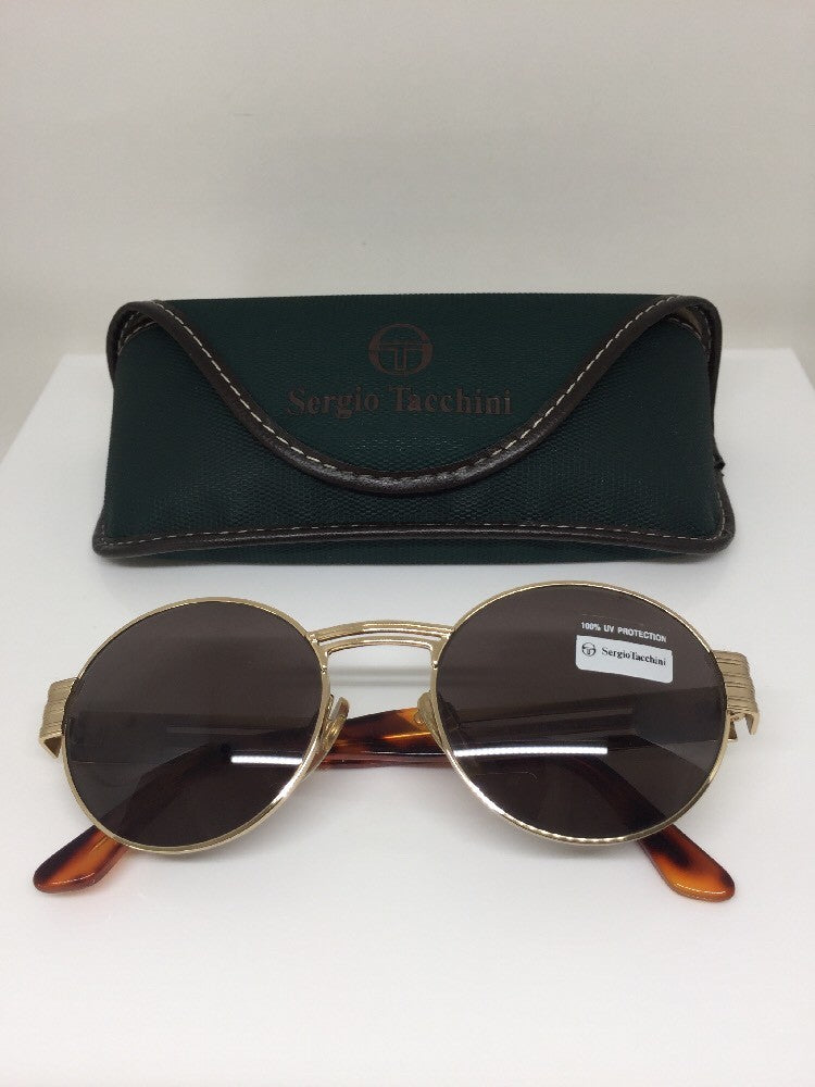 Vintage Sergio Tacchini ST 1036-S Tortoise Sunglasses - Super Vision Optical