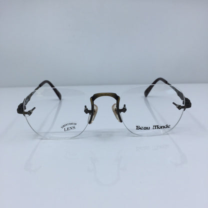 Vintage Beau Monde Collection Westbury Gold Eyeglasses - Super Vision Optical