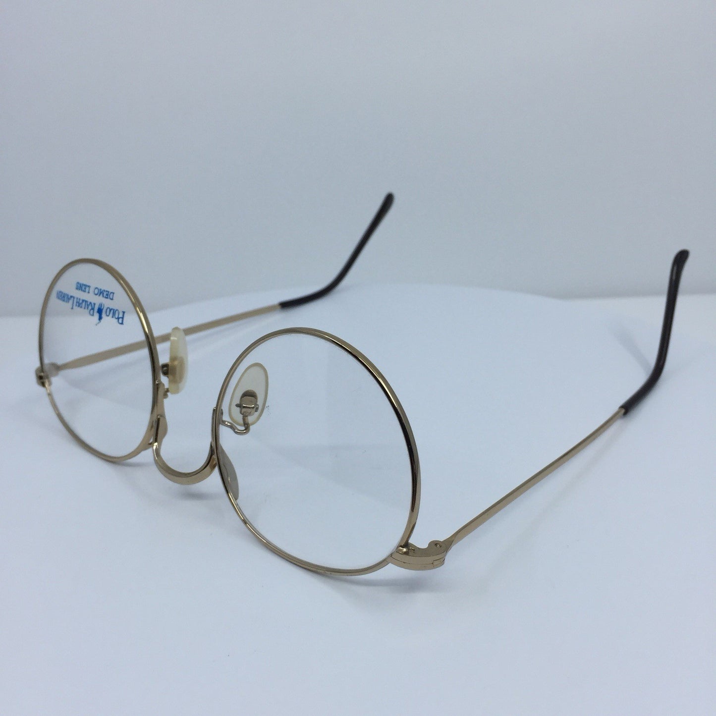 Vintage Ralph Lauren Polo Classic XXV By Ralph Lauren Gold Eyeglasses - Super Vision Optical