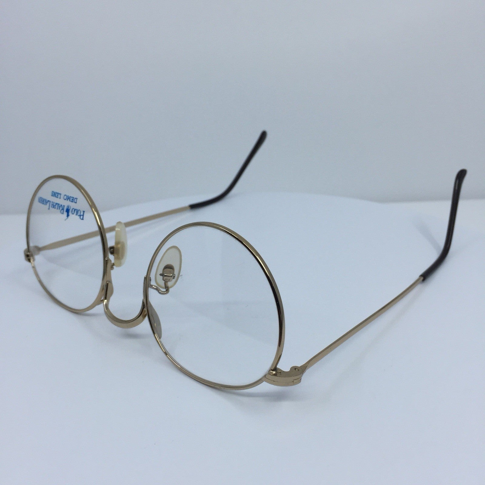 Vintage Ralph Lauren Polo Classic XXV By Ralph Lauren Gold Eyeglasses - Super Vision Optical