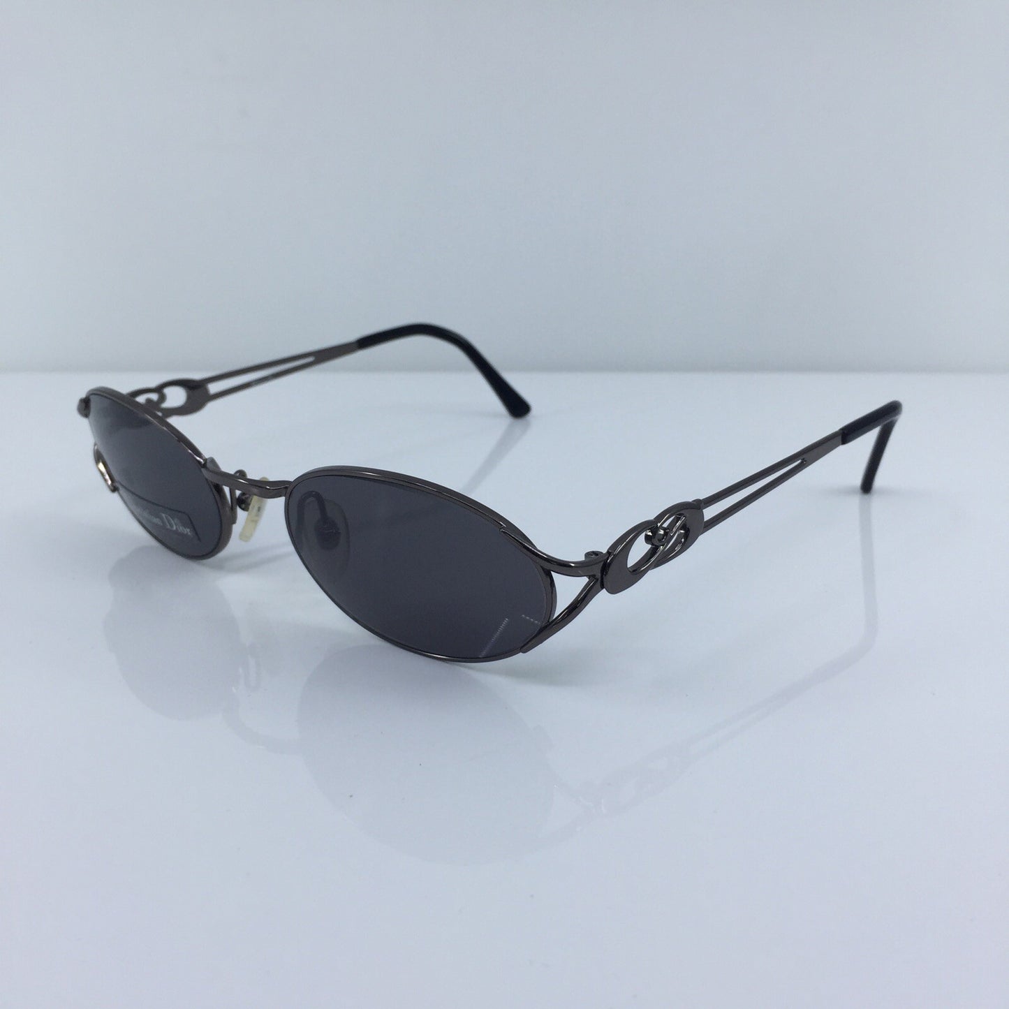 Vintage Christian Dior CD Romantique Gunmetal Sunglasses - Super Vision Optical