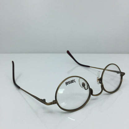 Vintage Kansai Yamamoto Kansai KY052E Gold Eyeglasses - Super Vision Optical