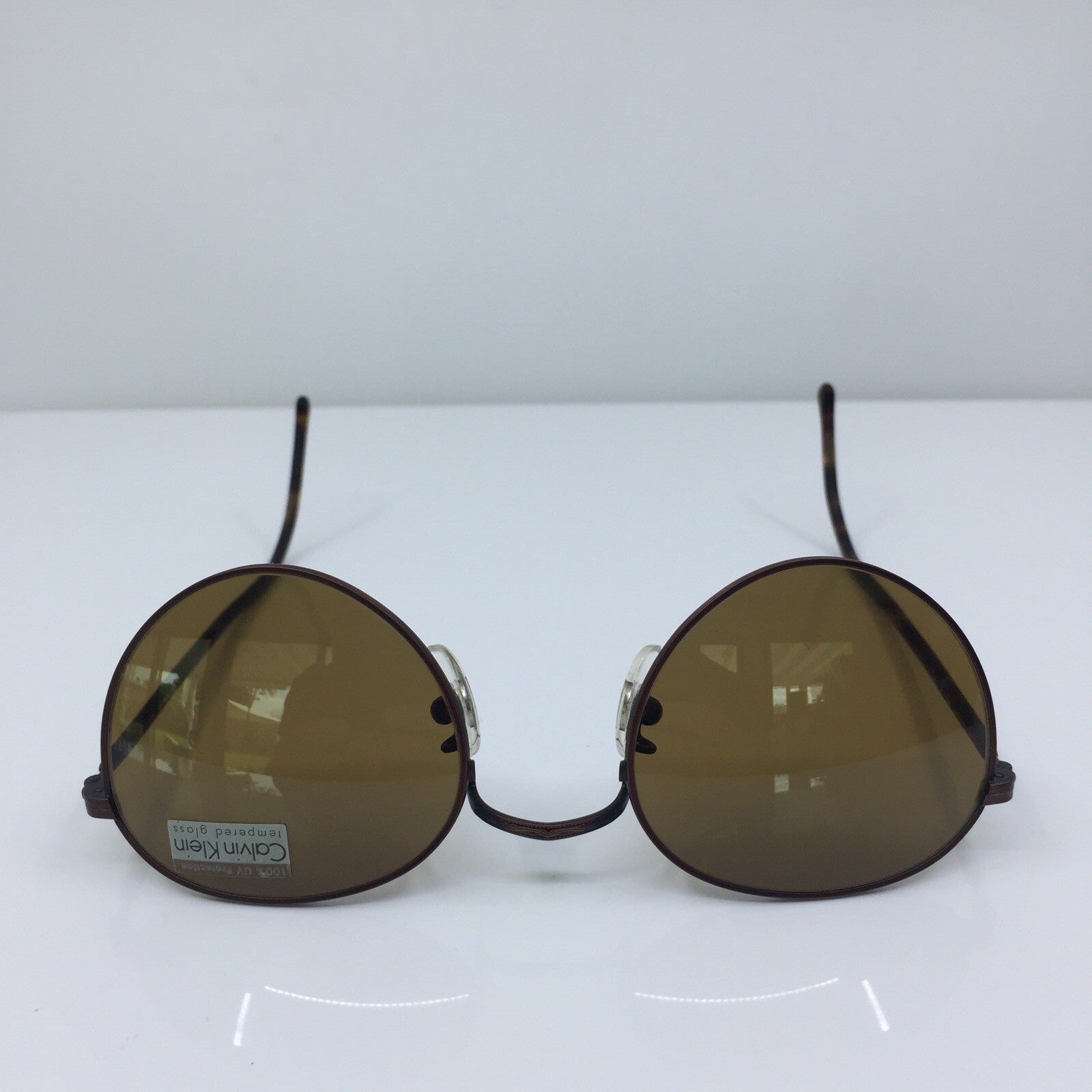 Vintage Calvin Klein CK 321-S Brown Sunglasses - Super Vision Optical