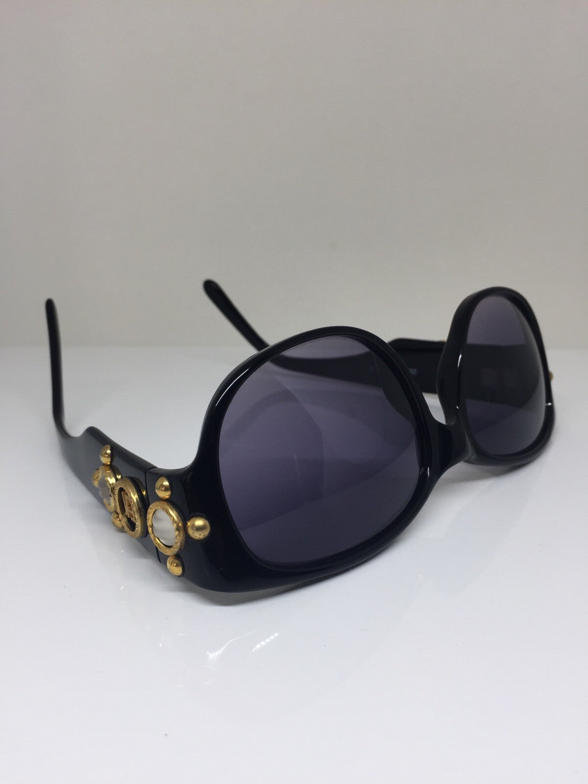 Vintage Emmanuelle Khanh EMMANUELLE KHANH PARIS EK 2021 Gold Sunglasses - Super Vision Optical