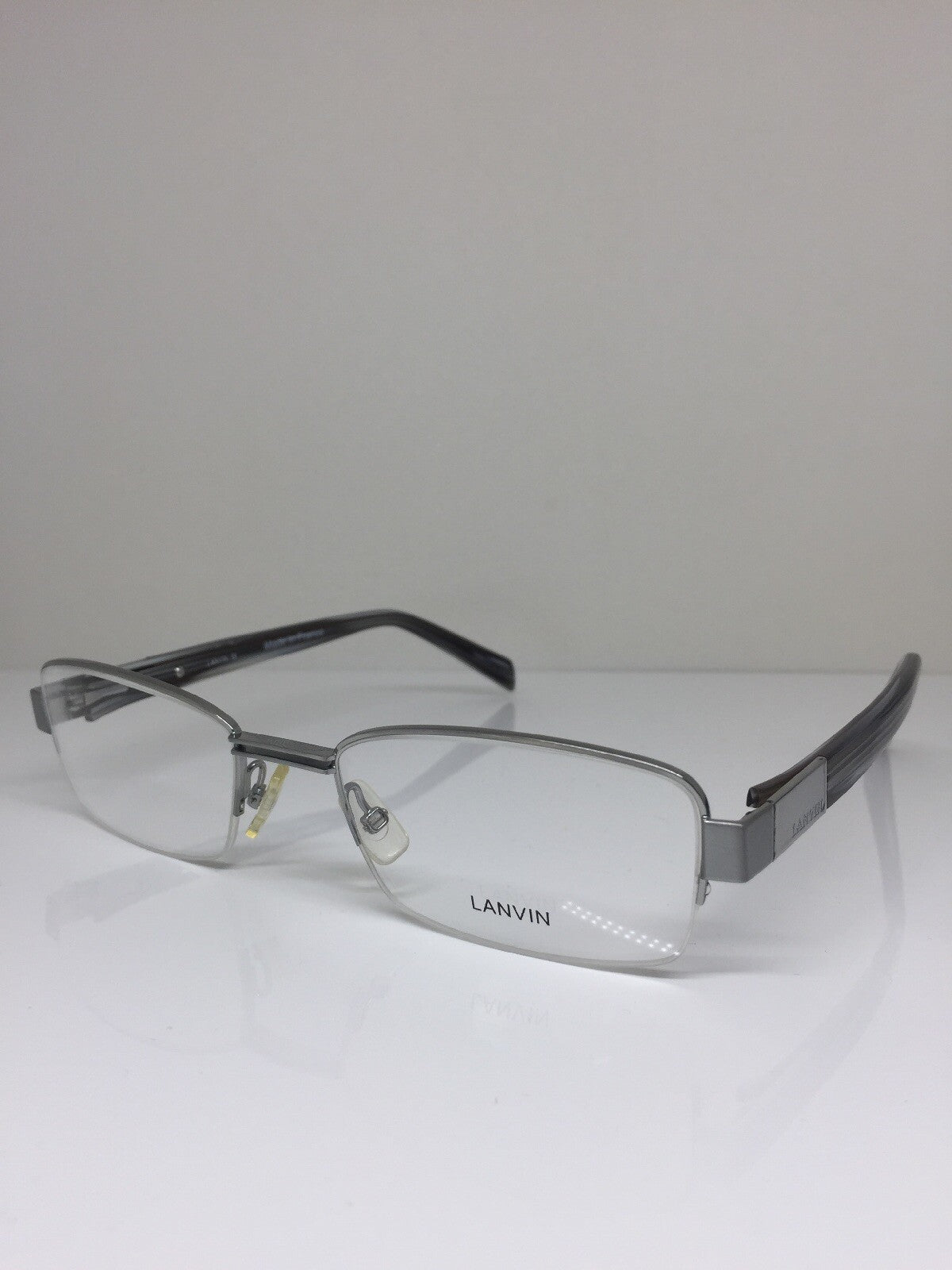 Vintage Lanvin LV 3104 Silver Eyeglasses - Super Vision Optical