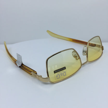 Vintage Dolce & Gabbana DG 2050 Gold Sunglasses - Super Vision Optical