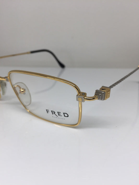 Vintage Fred Lunettes Tropique Gold Sunglasses - Super Vision Optical