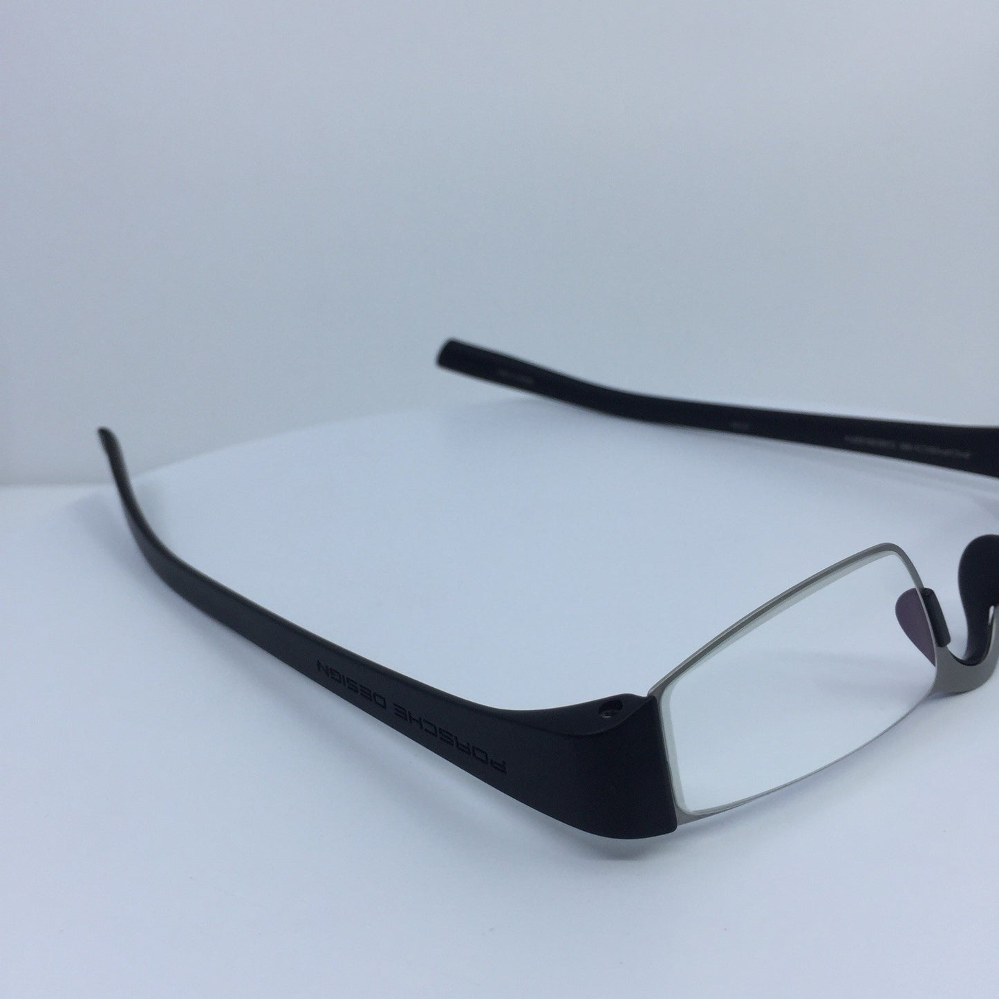 Vintage Porsche Design P8801, P'8801, P8801 Silver Eyeglasses - Super Vision Optical