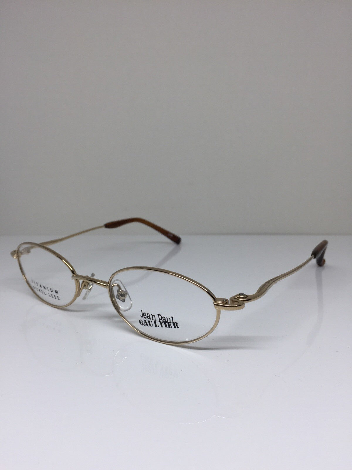 Vintage Jean Paul Gaultier JPG 55-0034 Gold Eyeglasses - Super Vision Optical