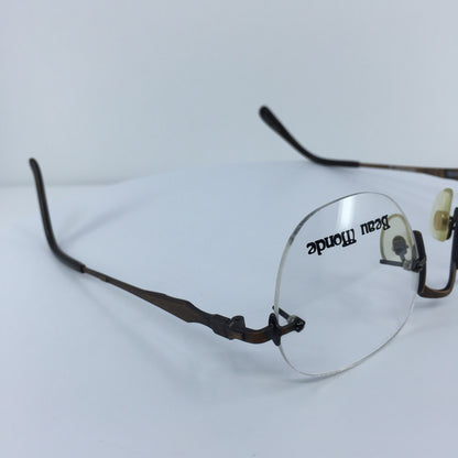 Vintage Beau Monde Collection Westbury Brown Eyeglasses - Super Vision Optical