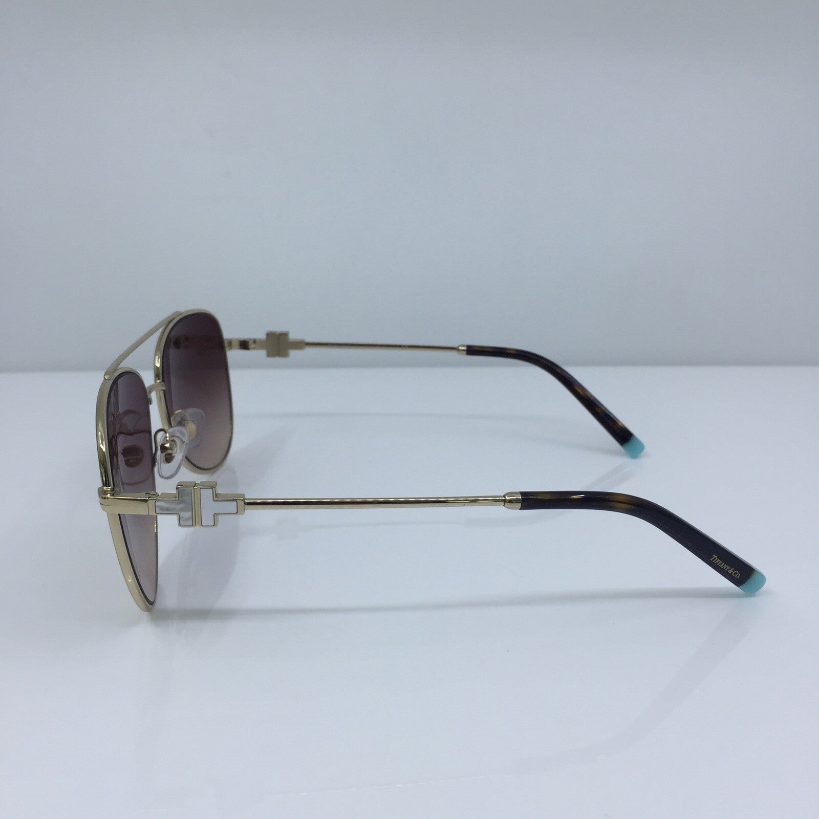 Vintage Tiffany & Co. TF 3080 Gold Sunglasses - Super Vision Optical