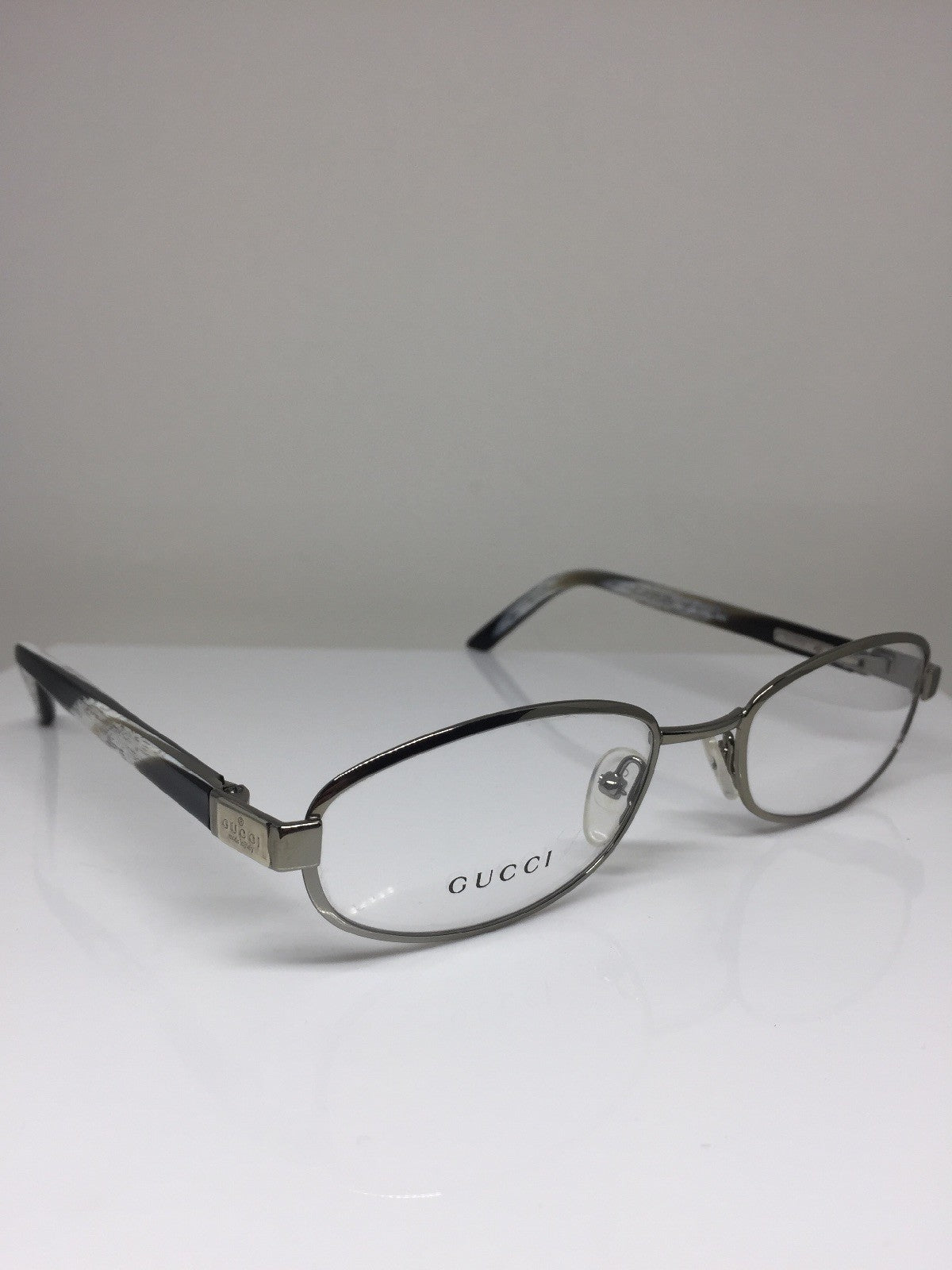 Vintage Gucci GG 1372 Silver Eyeglasses - Super Vision Optical