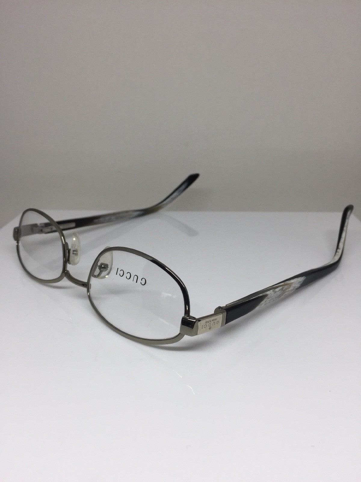 Vintage Gucci GG 1372 Silver Eyeglasses - Super Vision Optical