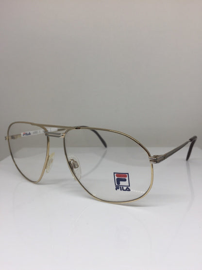 Vintage Fila FILA 6501 Gold Eyeglasses - Super Vision Optical