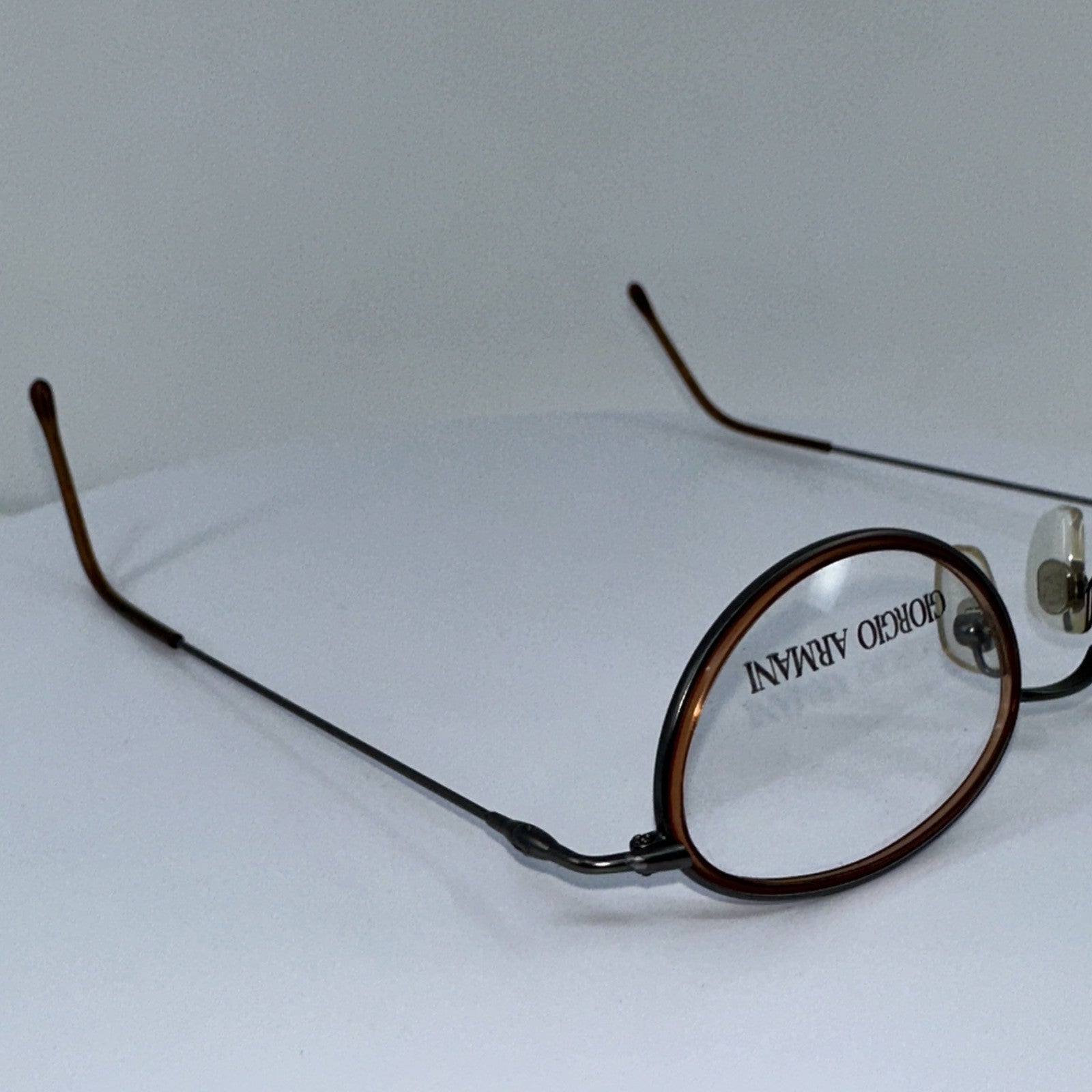 Vintage Giorgio Armani GA 1011 Black Eyeglasses - Super Vision Optical
